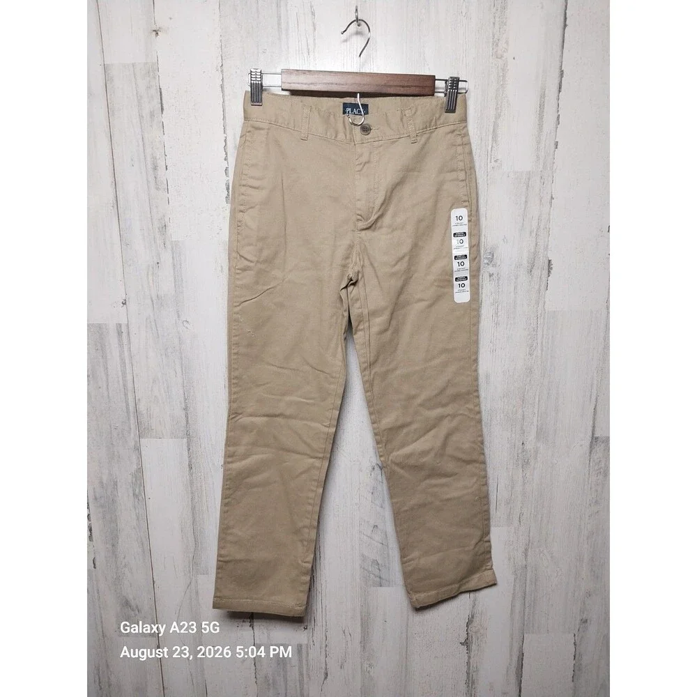 Children's Place Beige Chino Pants Size 10